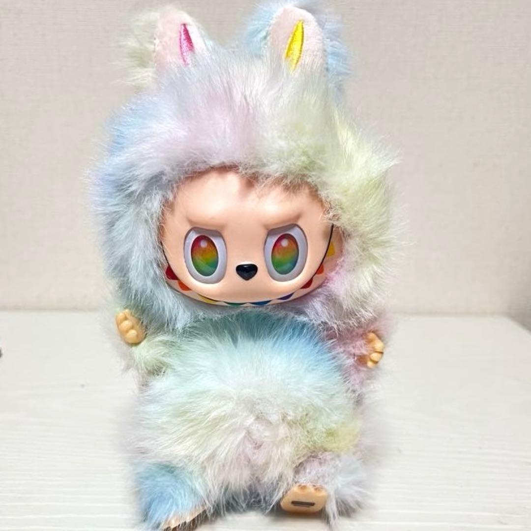 海外限定 ジモモ zimomo レインボー マスコット ぬいぐるみ ラブブ