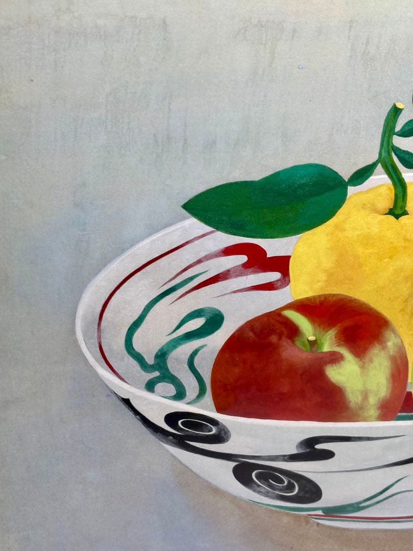 #市原誠 静物画 額装作品　A-3