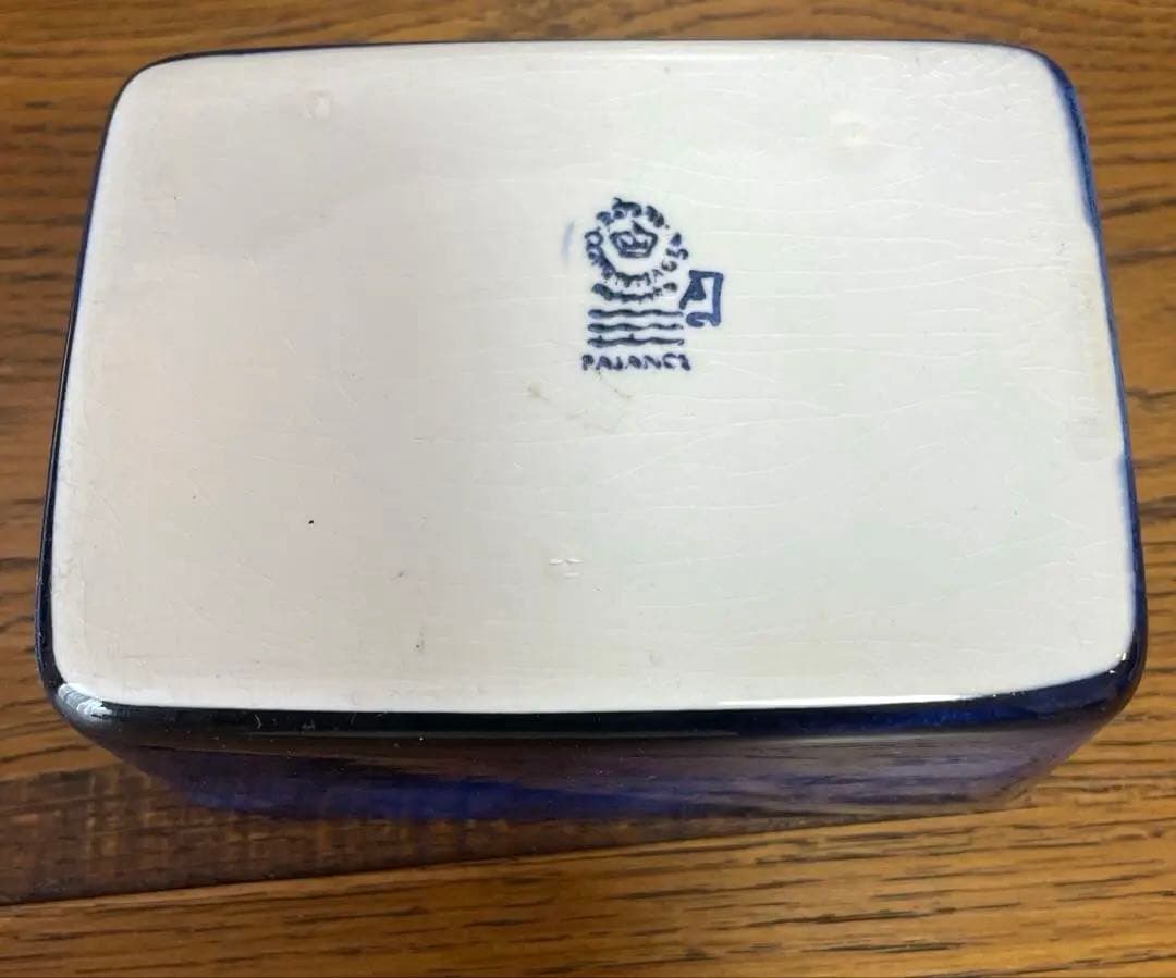 ロイヤルコペンハーゲン テネラ Tenera バタフライ　バター ケース