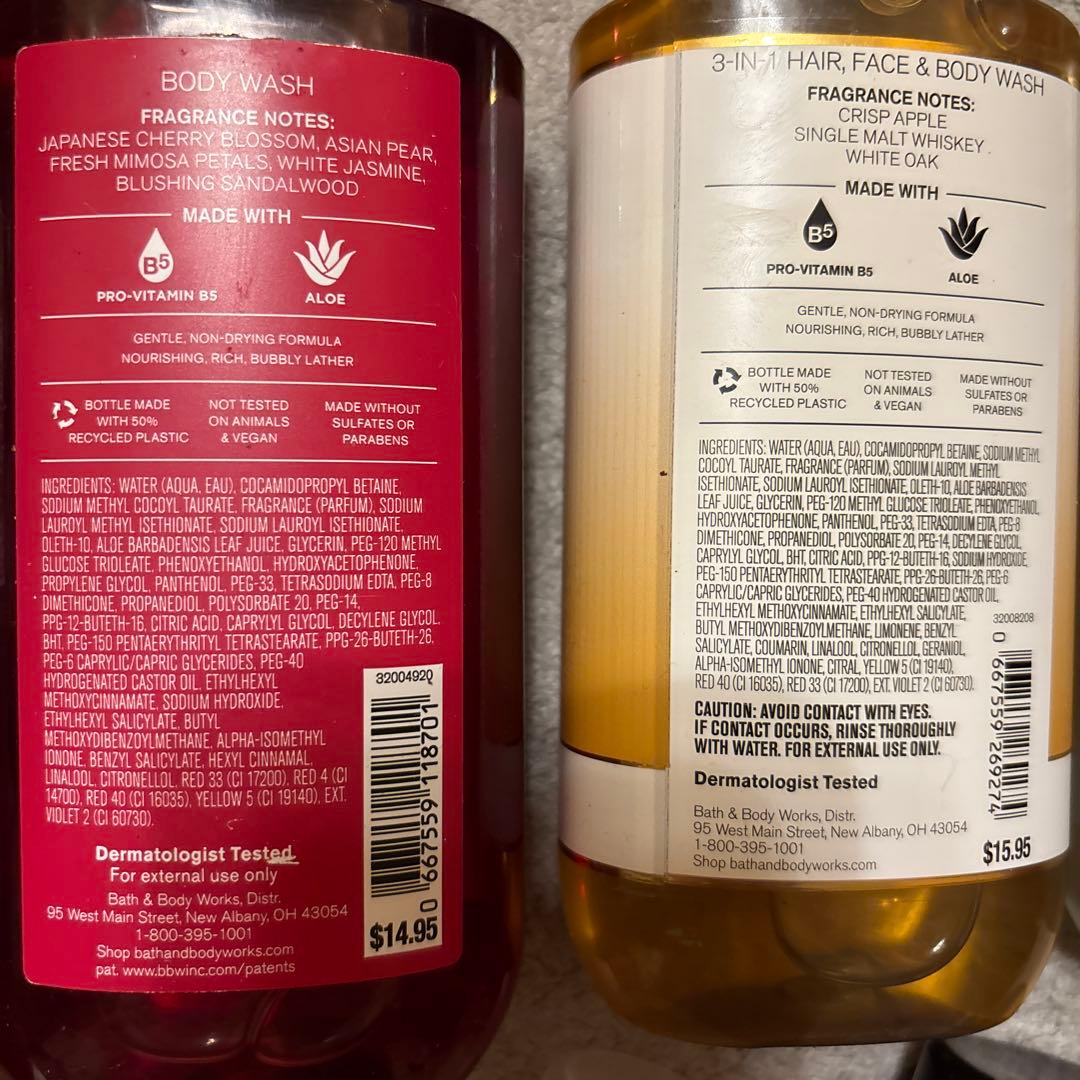 Bath&Body works Body wash等　バラ売り可