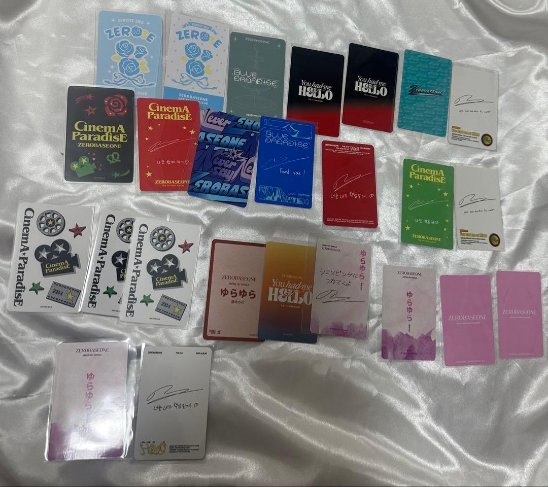 ZEROBASEONE ゼベワン リッキー　トレカ　バラ、まとめ売り