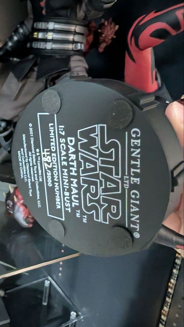 ジェントルジャイアント スターウォーズ ダース・モール ミニバスト 限定版