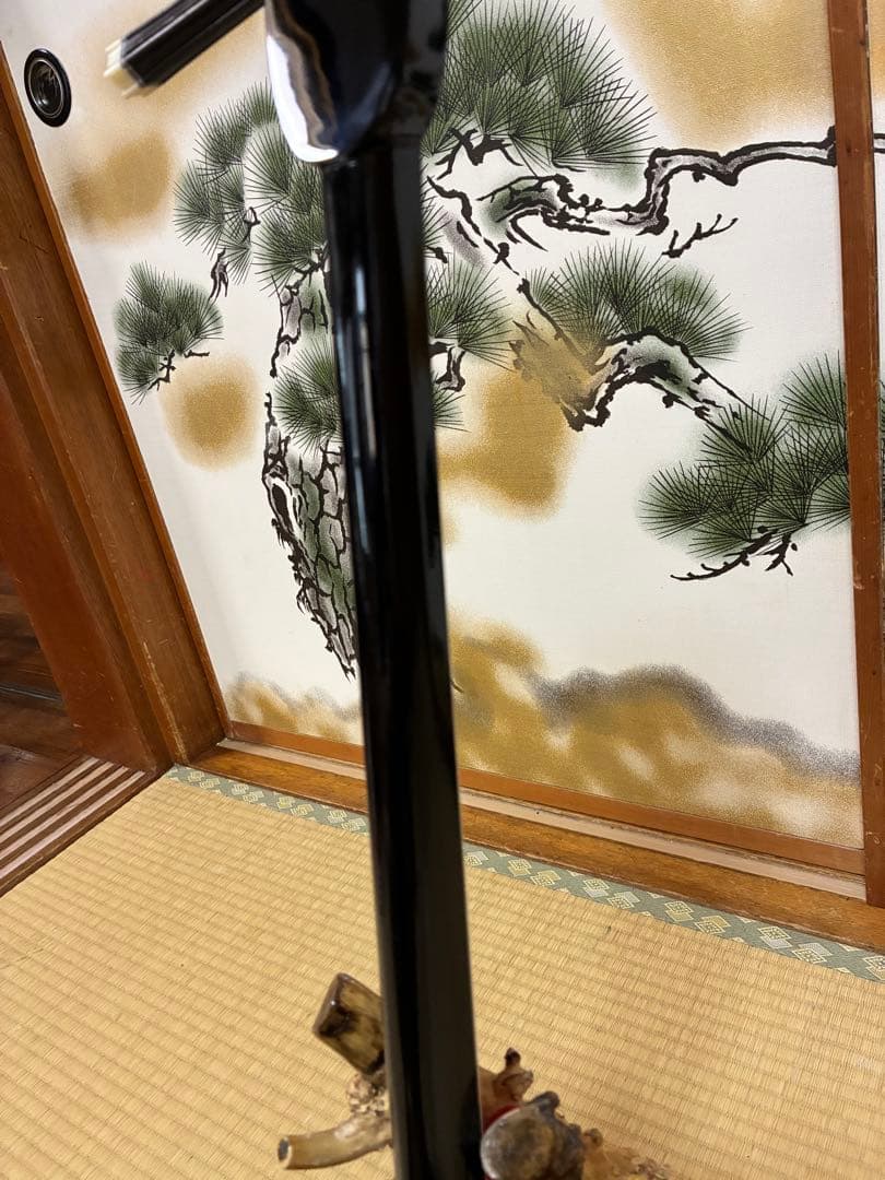 沖縄三線！貴重！知念大工型！本蛇皮！本張り！【一枚張り】⑥⑭