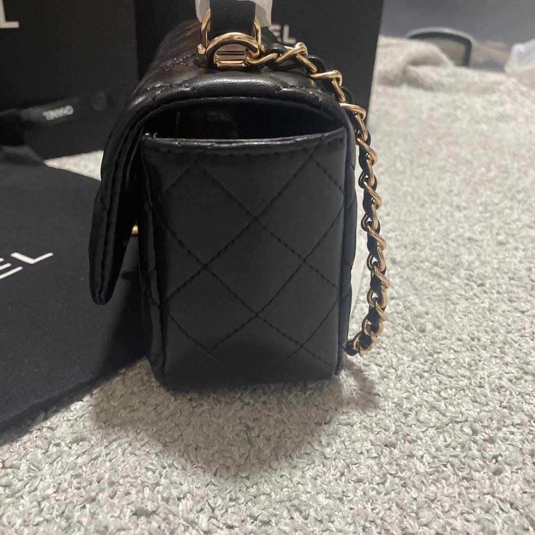 CHANEL ブラック ショルダーバッグ　ノベルティ