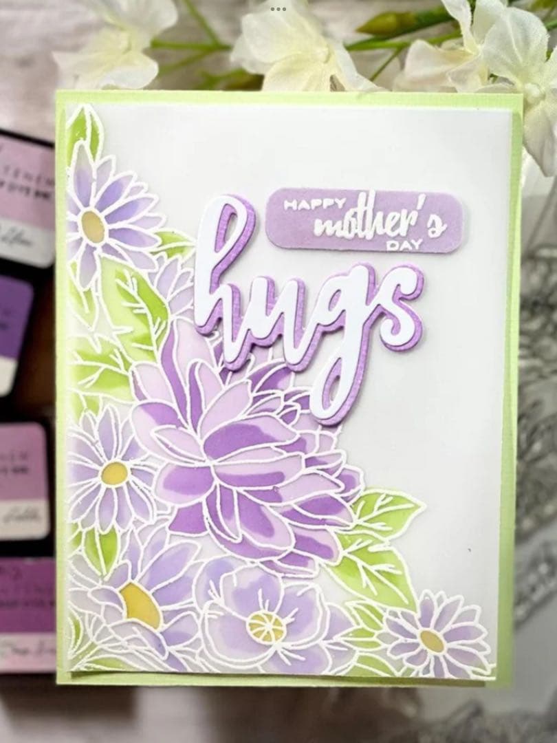 アルテニューFlourescence スタンプ・ダイ・フォルダー・ステンシル