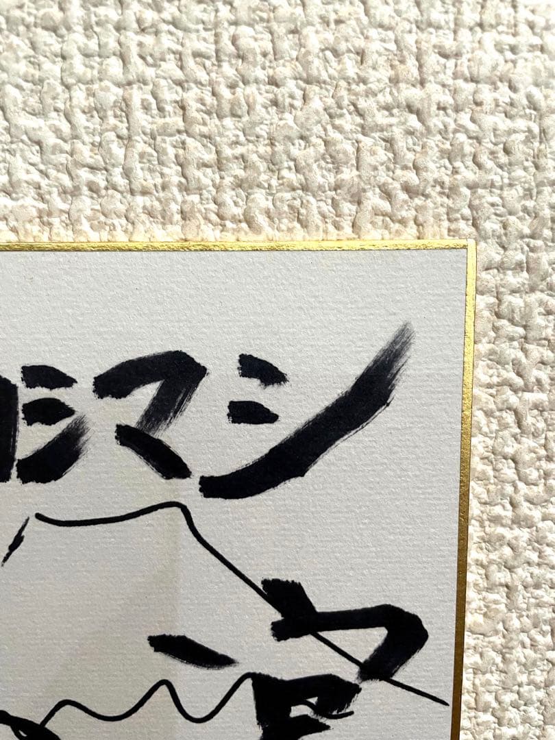 エレファントカシマシ 直筆サイン色紙 - メルカリ