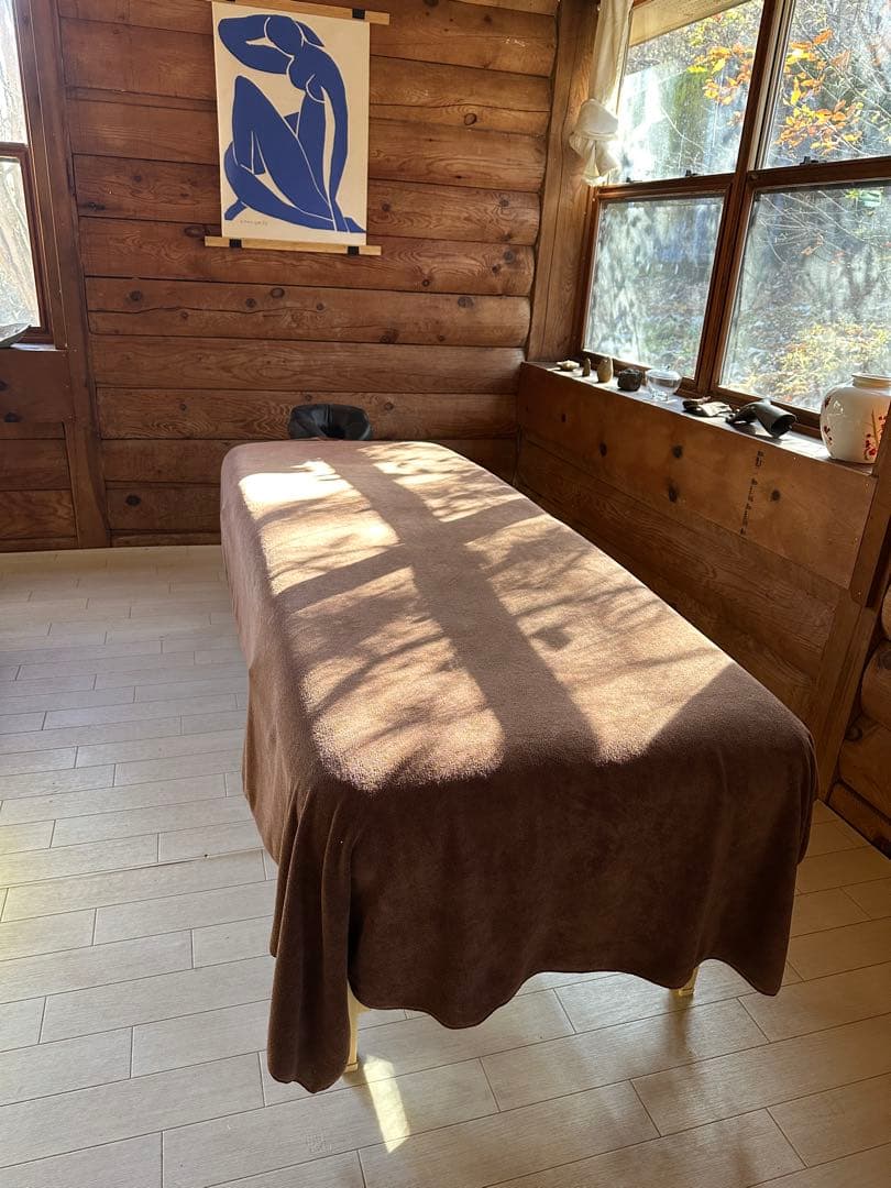 プロ仕様の施術セット　ベッド＋タオルシーツ＋ピローシート