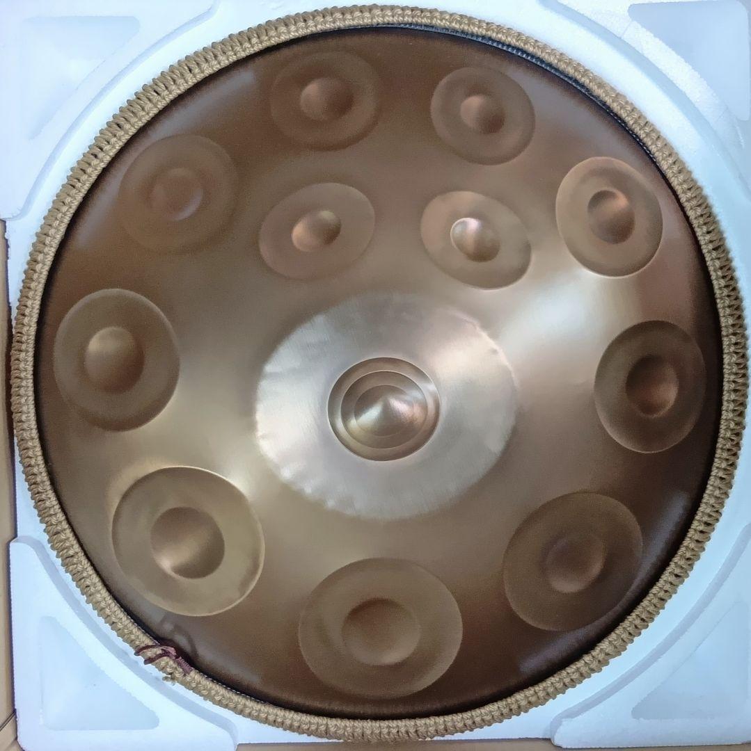 ハンドパン 56センチ 12音 A＝432Hz Dマイナー音程合ってます - メルカリ