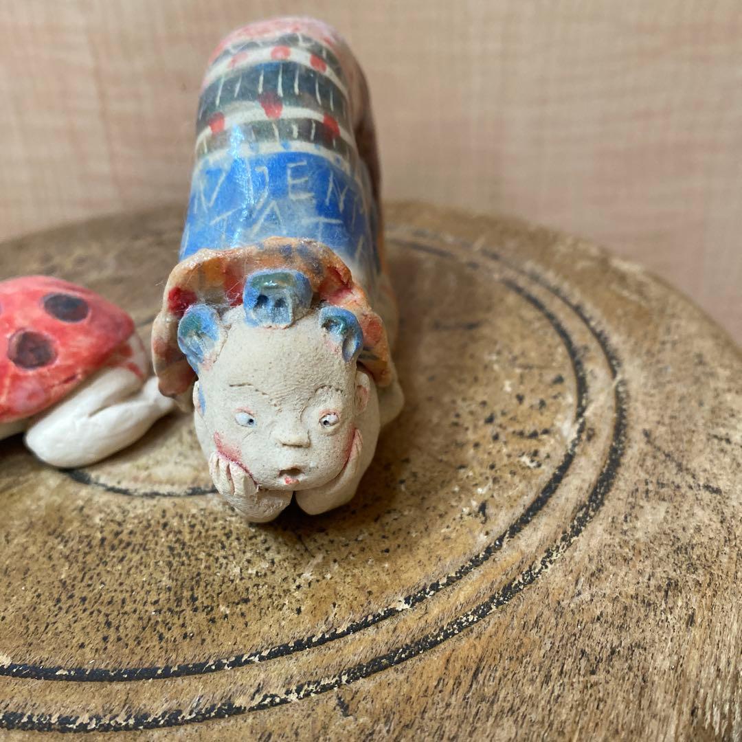 作家　陶芸　土人形　人形　置物