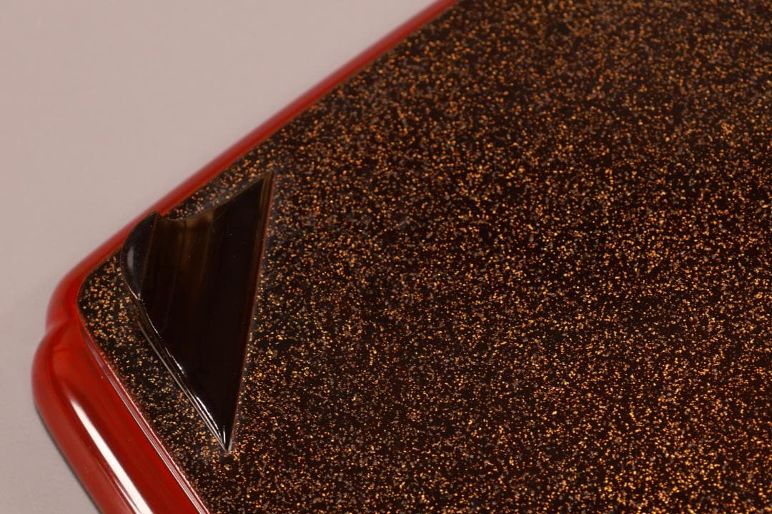 BJ062 木製漆器　萩野月蒔絵　吸物盆　吸物膳　十客　絵違い　図替わり　共箱