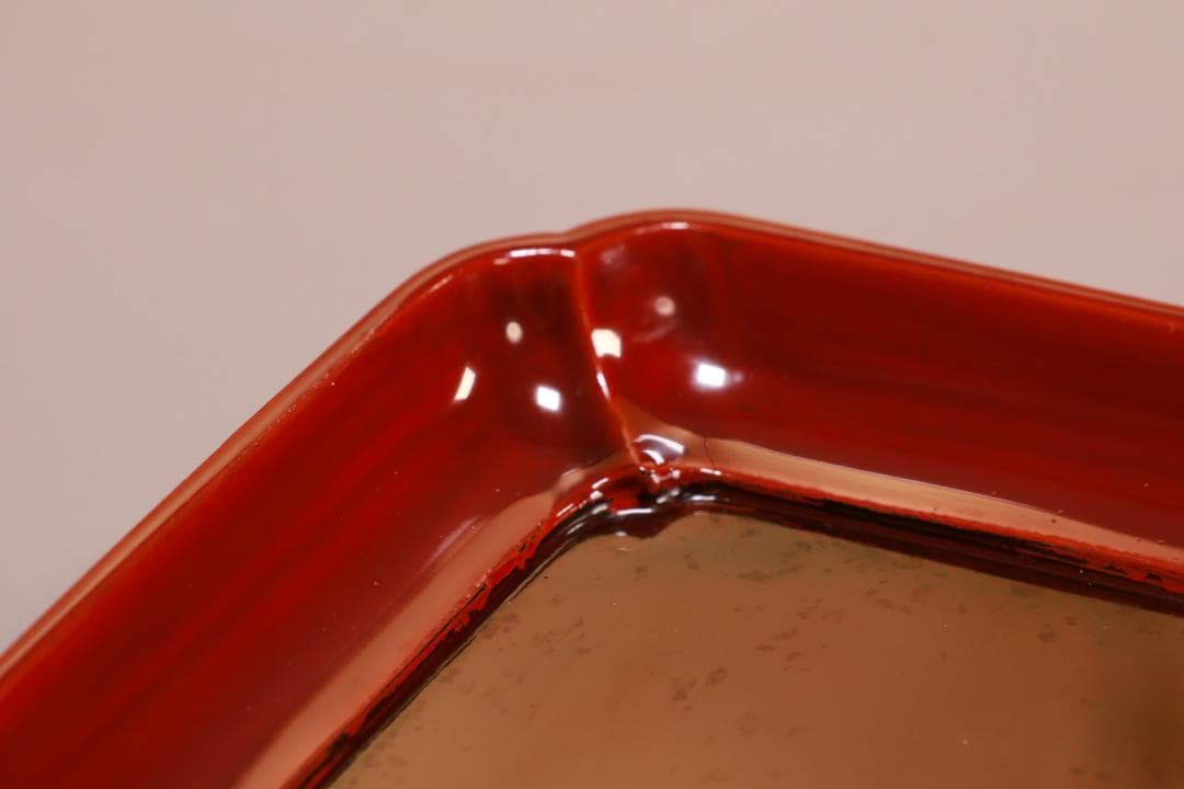 BJ062 木製漆器　萩野月蒔絵　吸物盆　吸物膳　十客　絵違い　図替わり　共箱