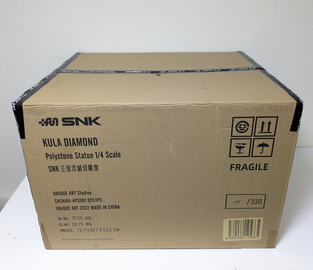 ※未開封　SNK【クーラ・ダイアモンド】完成品フィギュア　UNiQUEART