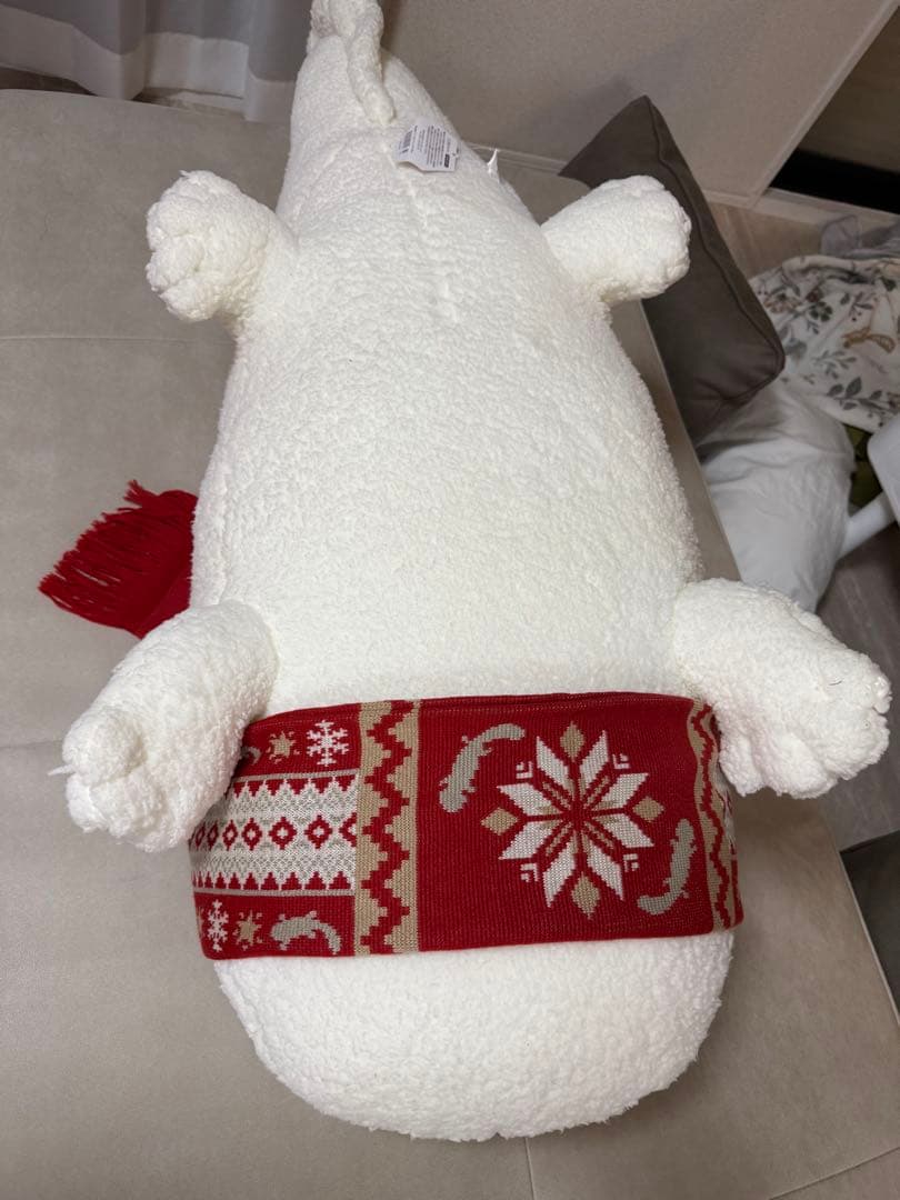 2024年マフラー付きオオサンショウウオぬいぐるみ 雪ver. 京都水族館