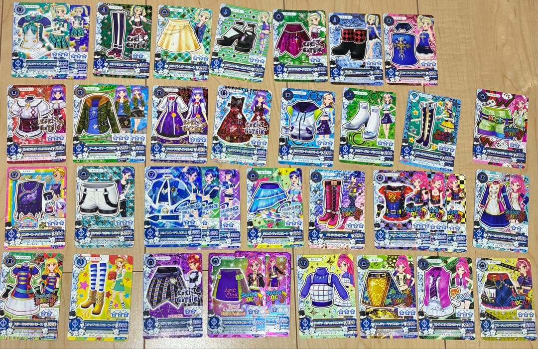アイカツ カード 引退品 まとめ売り バラ売り可
