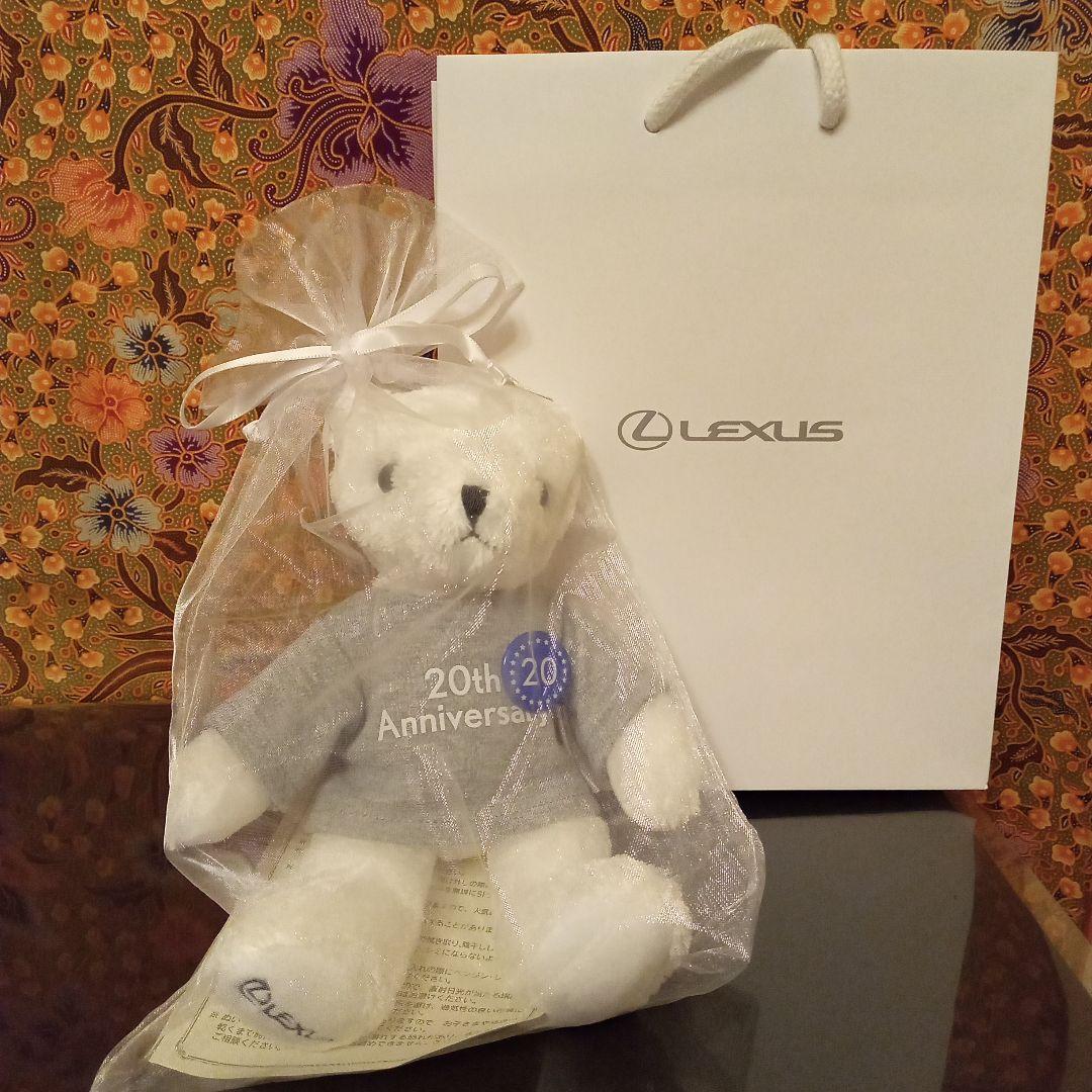 新品未開封】LEXUS 20th Anniversary テディ レクサスベア - メルカリ