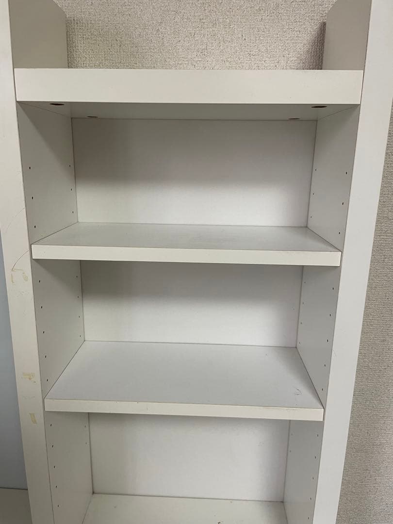 値下げ　IKEA ミッケ　コーナーデスク　ホワイト