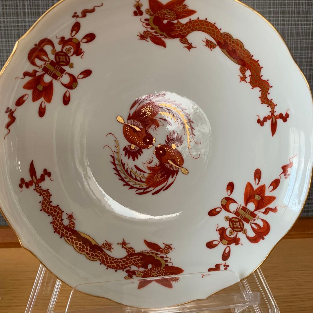 マイセンレッドドラゴン二枚セット