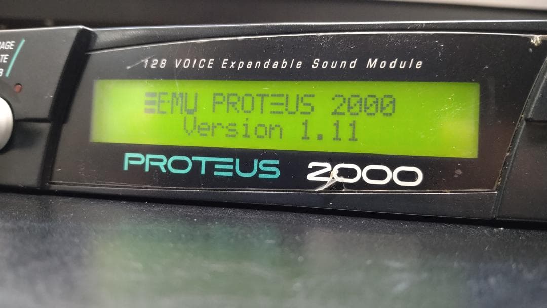 【拡張ROM 3枚増設】 E-MU PROTEUS 2000 中古