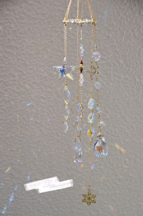 夢のメリーゴーランド　スワロフスキー  サンキャッチャー