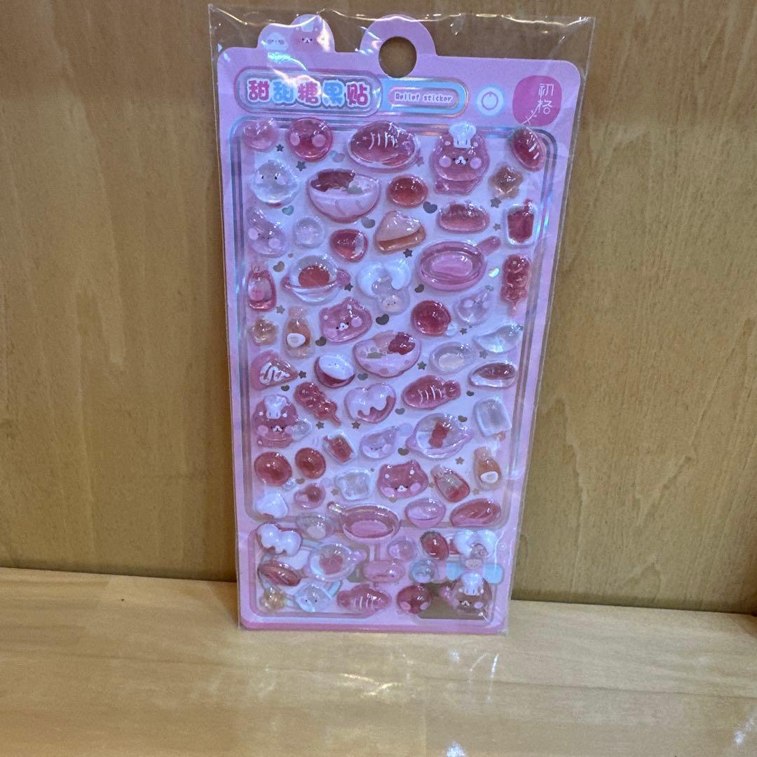 シール4点セットボンボンドロップ タイルシール ウォーターシール