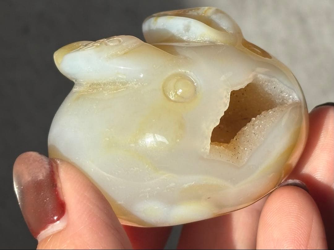 《キラキラジオード＊アゲートのカービング》