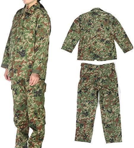 陸上自衛隊 迷彩 戦闘服3型 ベルト付 上下セット