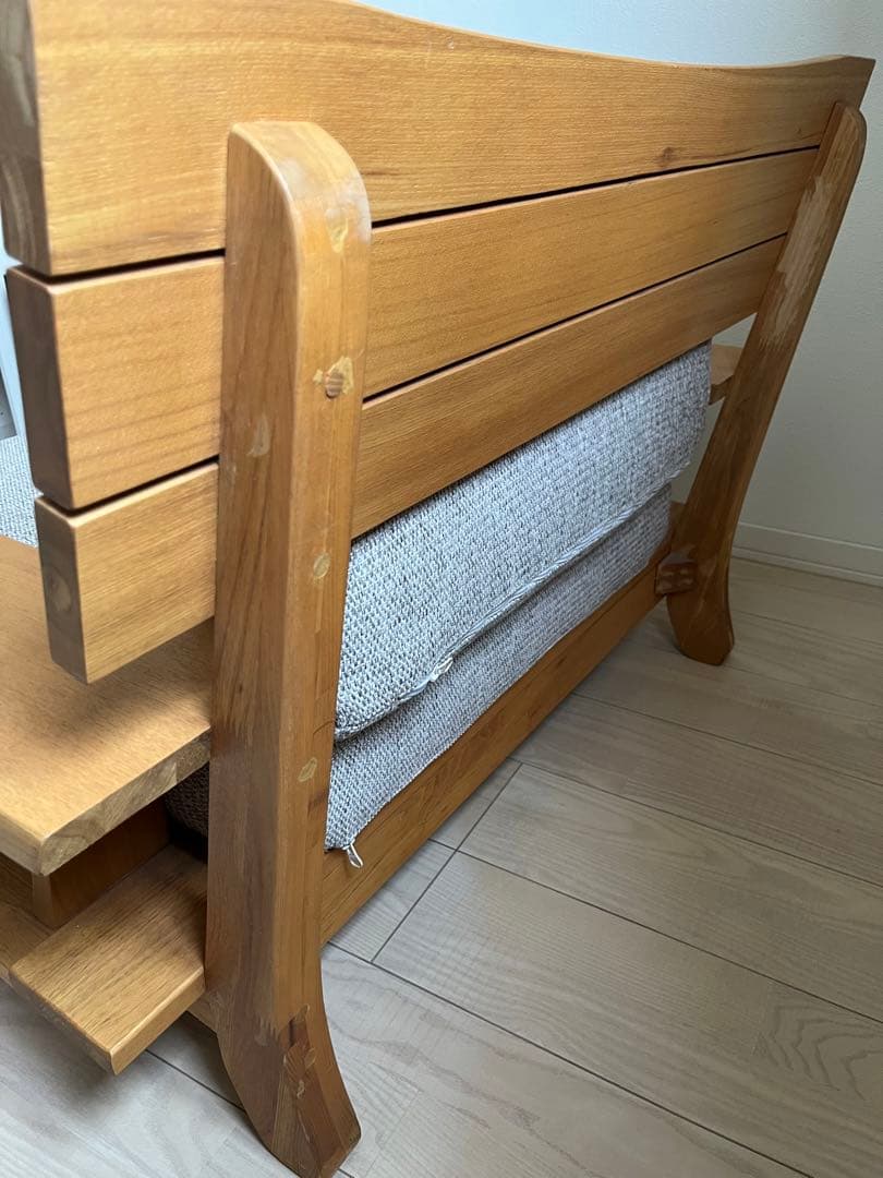 ニトリ　 1人掛けソファ 布