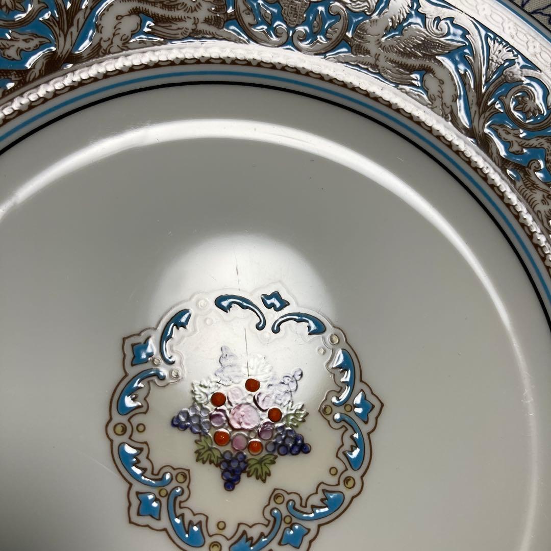 ウェッジウッド　フロレンティーンターコイズ　アフタヌーンティースタンド3段付