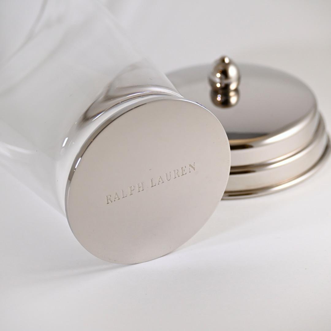 【美品】未使用★ RALPH LAUREN  グラスキャニスター セット