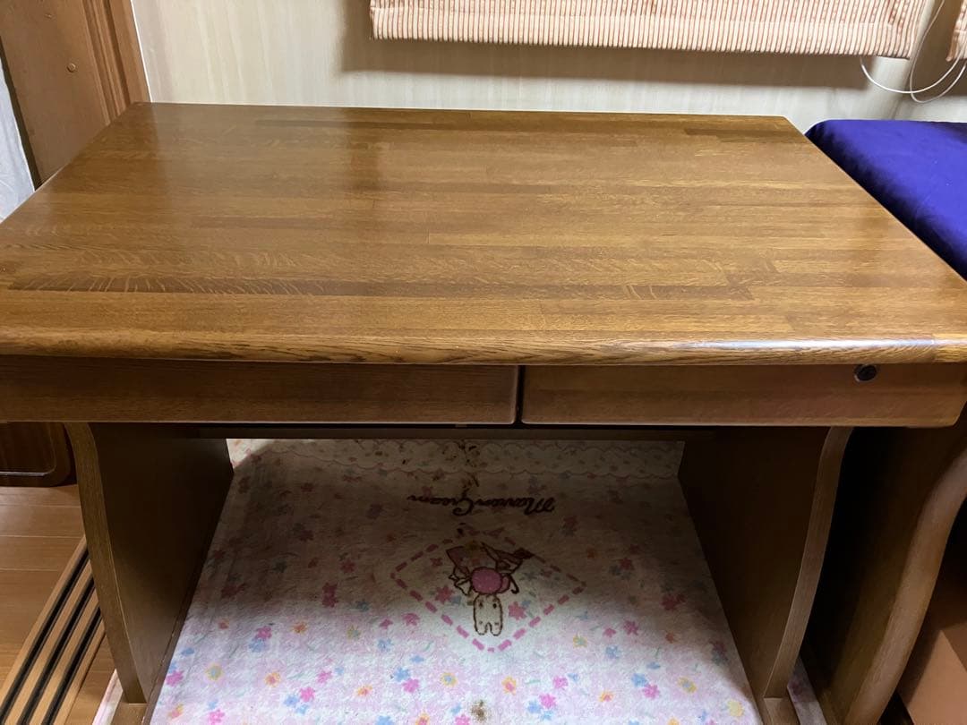 木製学習机ヒカリサンデスク（セットNo.1）①学習机のみ　テレワークにも