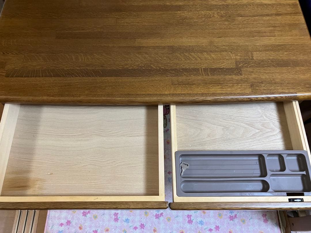 木製学習机ヒカリサンデスク（セットNo.1）①学習机のみ　テレワークにも