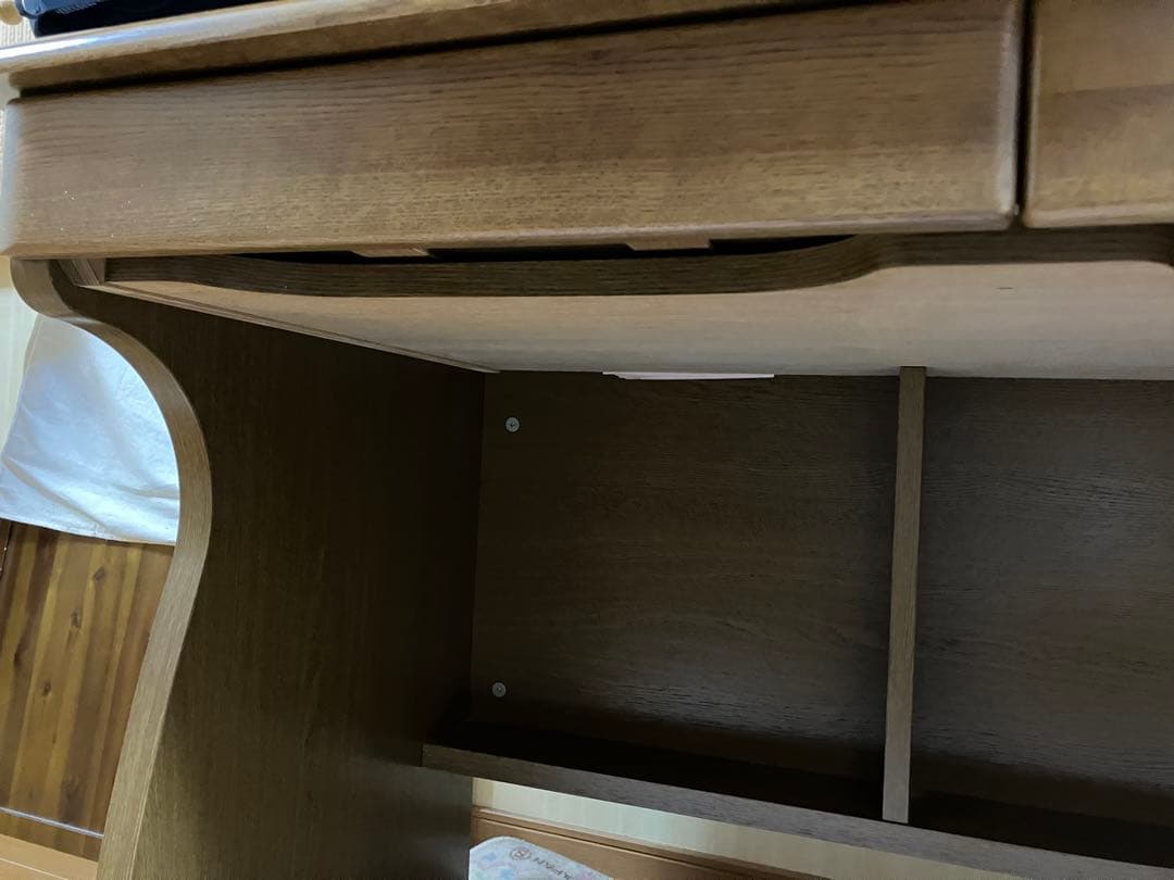 木製学習机ヒカリサンデスク（セットNo.1）①学習机のみ　テレワークにも