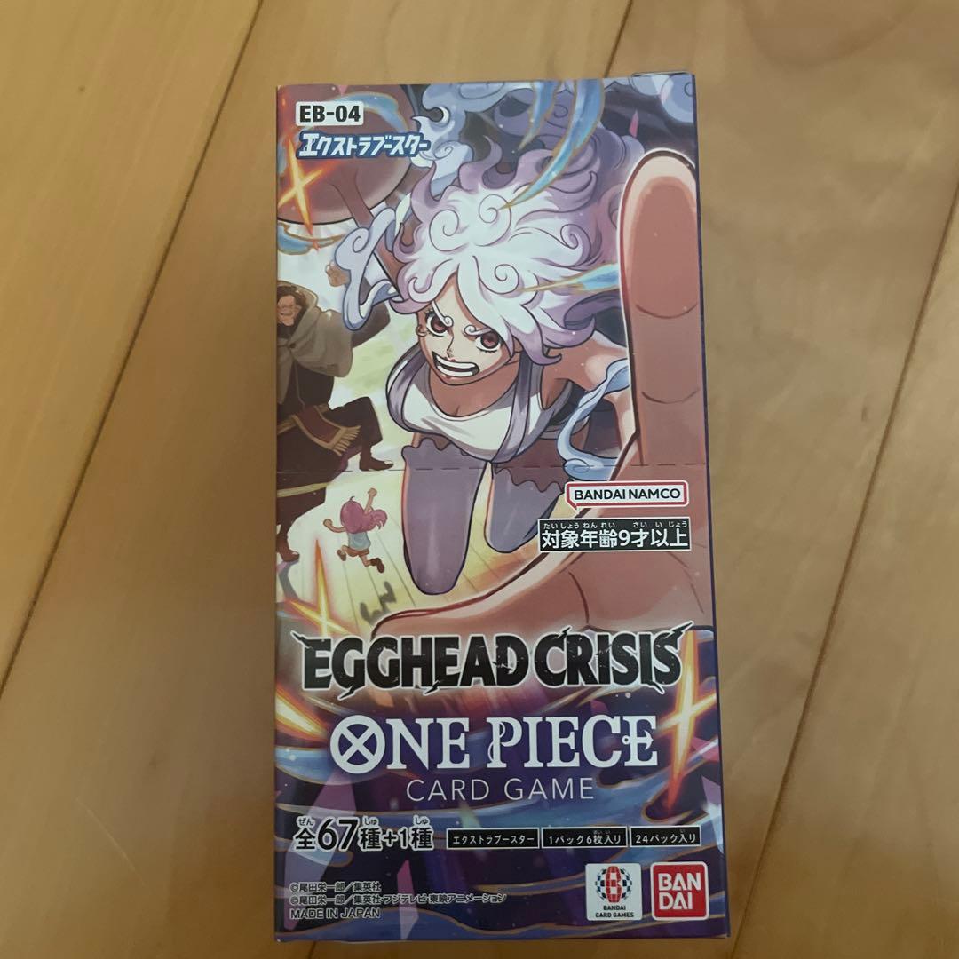 エッグヘッドクライシス1BOX 未開封テープ付き - メルカリ