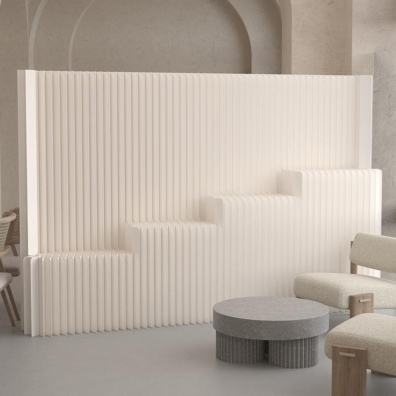 折りたたみパーテーション間仕切り 3段式高さ1.8ｍ長さ3ｍ持ち運び可能 目隠し