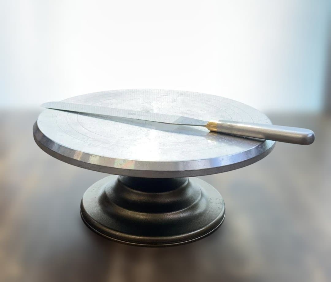 三能 アルミキャスト回転台 SN-4155 遠藤商事 パレットナイフ 24cm