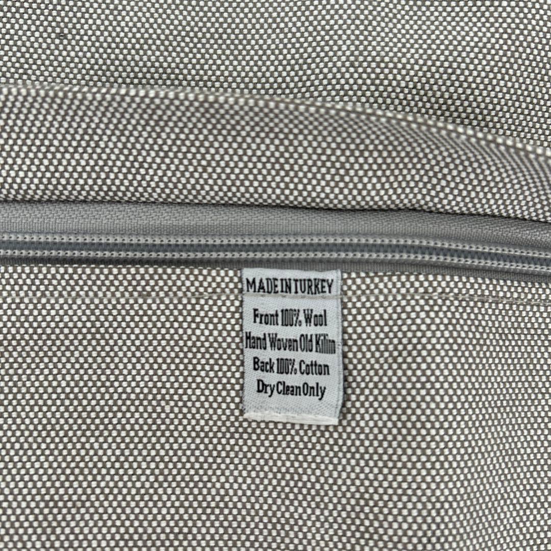 クッションカバー キリム ウール トルコ