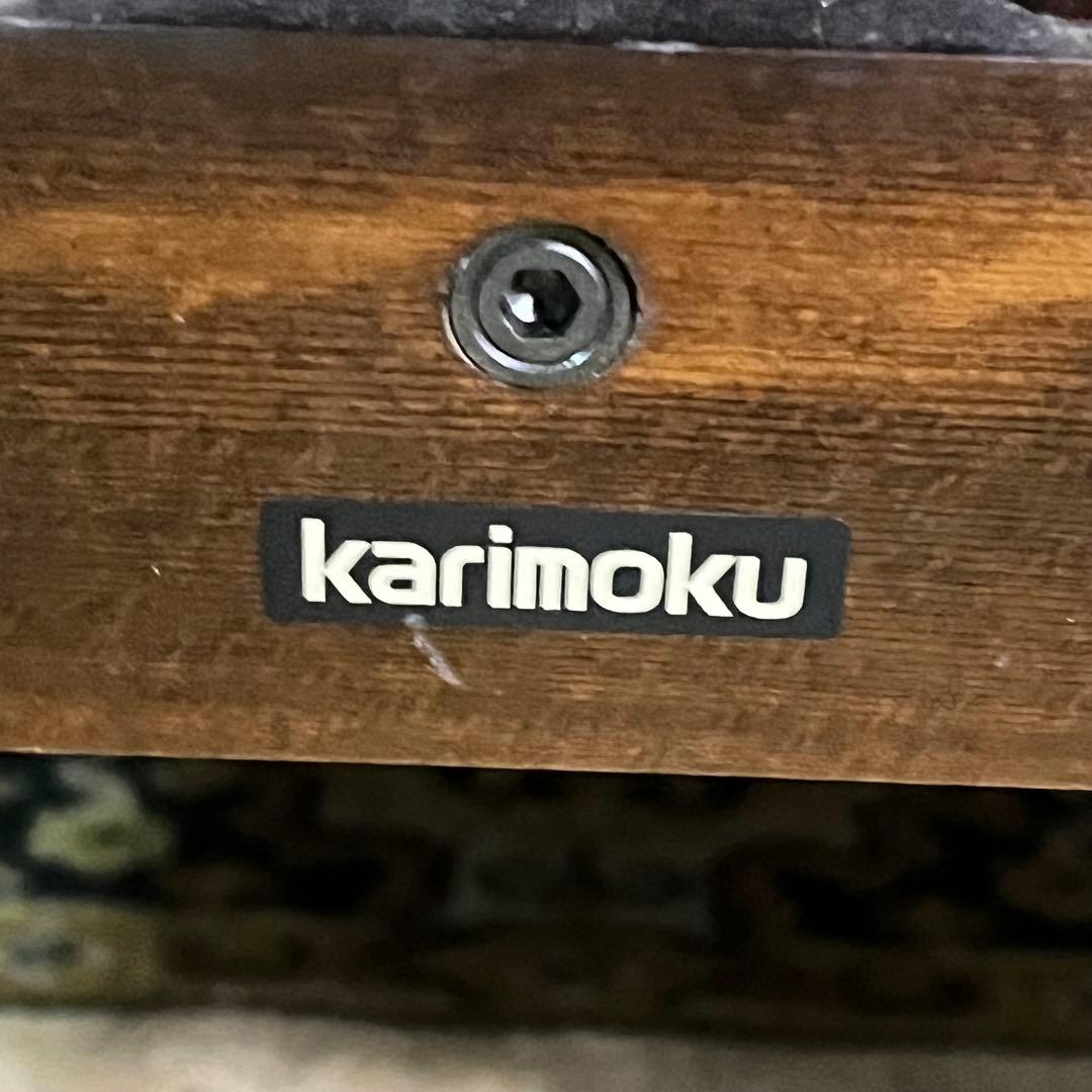 ꧁カリモク家具 karimoku꧂2人掛けセパレートアームソファ リビングチェア