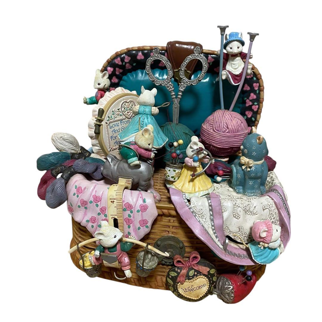 【超希少】ENESCO エネスコ オルゴール knittin Pretty