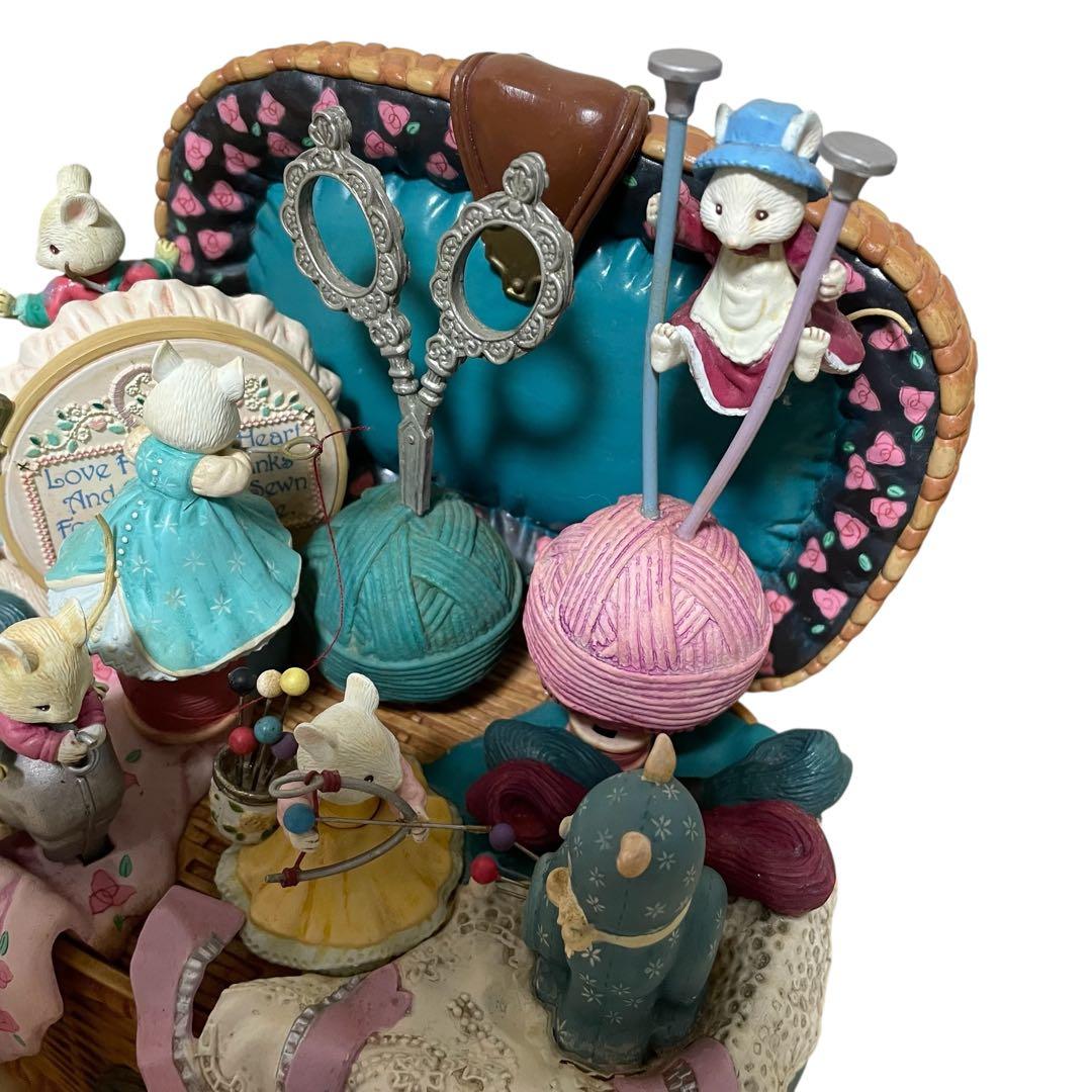 【超希少】ENESCO エネスコ オルゴール knittin Pretty