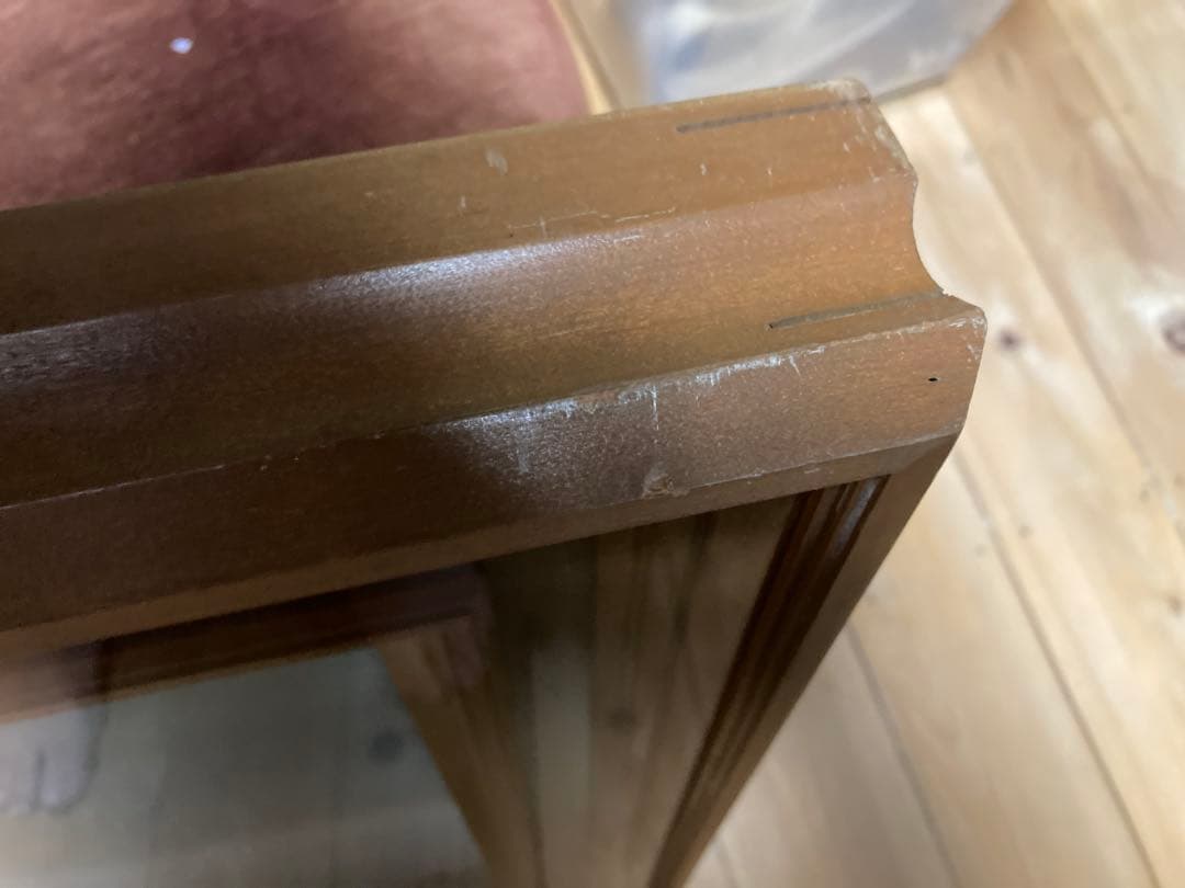 【額装/ガラス入】桐生照子『白い帆船』マリーナ風景 絵画（技法不詳）ヨット