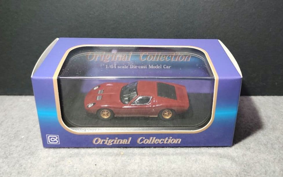 ブンカ64ミニカーシリーズ ランボルギーニミウラ、カウンタック