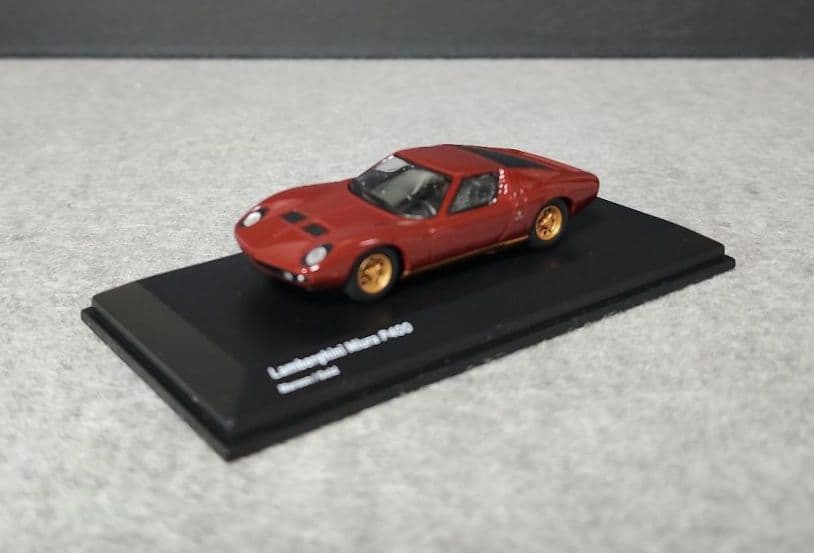 ブンカ64ミニカーシリーズ ランボルギーニミウラ、カウンタック