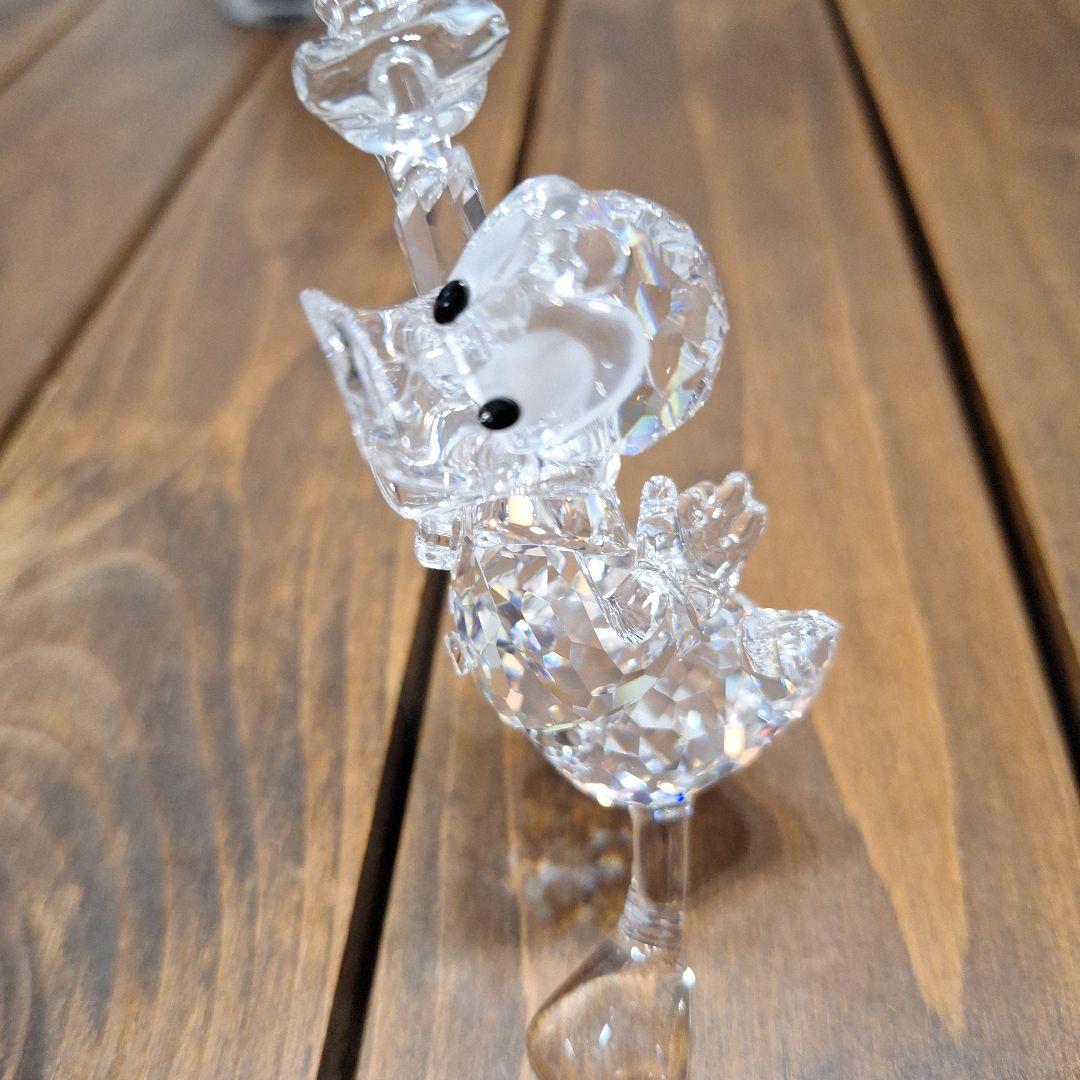 スワロフスキー ディズニー ドナルドダック クリアクリスタル　箱なし