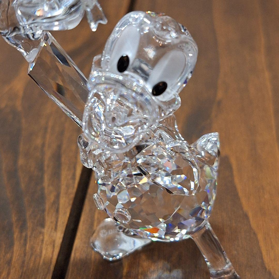 スワロフスキー ディズニー ドナルドダック クリアクリスタル　箱なし