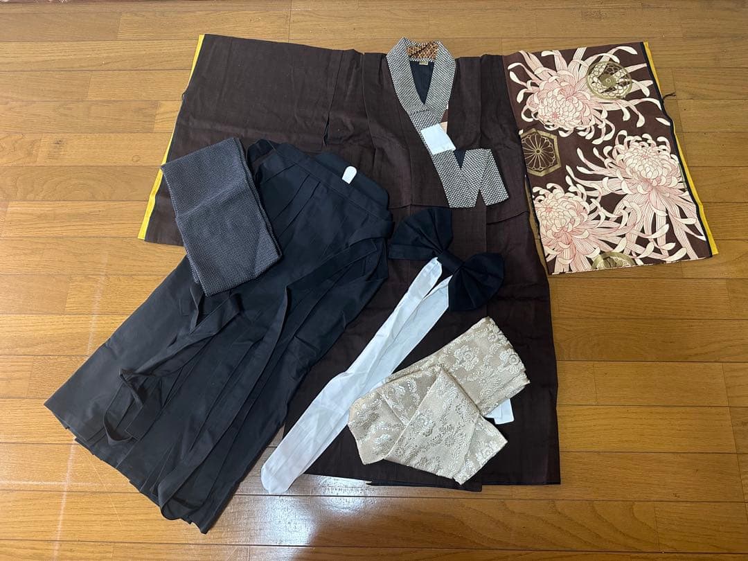 【美品】七五三 モダンデザイン 袴セット