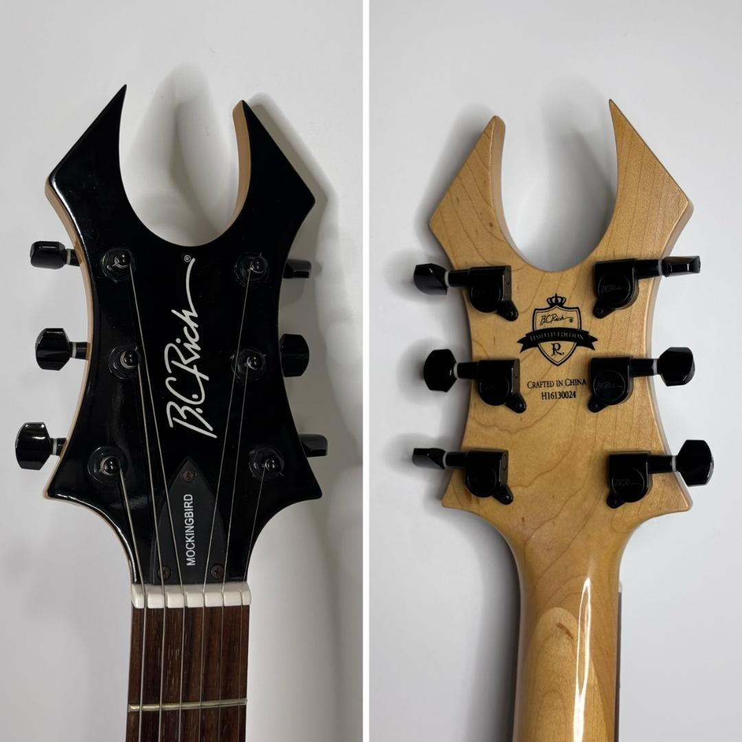 希少 B.C.Rich モッキンバード アクリル エレキ ギター