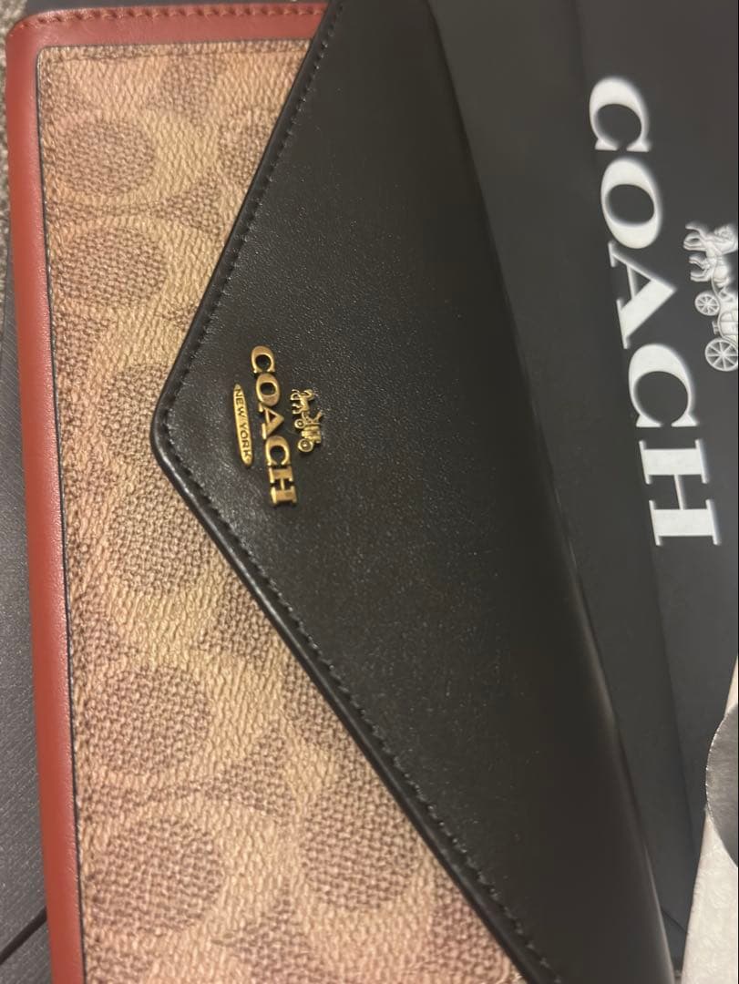 2日間セール❗️未使用超美品！COACH財布 (男女兼用) 二つ折り