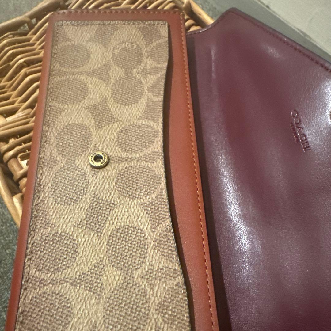 2日間セール❗️未使用超美品！COACH財布 (男女兼用) 二つ折り