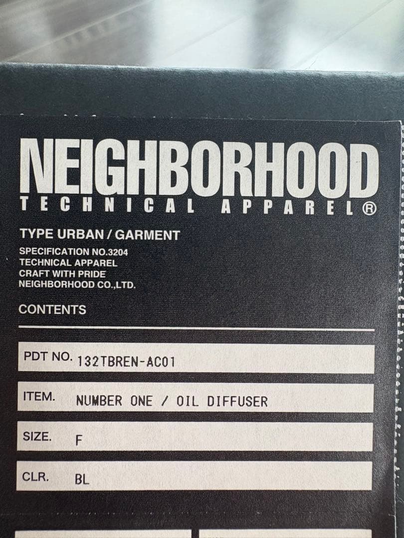 NEIGHBORHOOD DIFFUSER ディフューザー retaW お香立