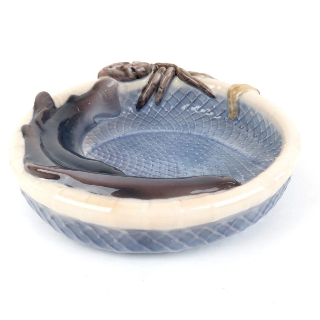 241 B&G ビングオーグレンダール トレイ 小物入れ カニ 魚 インテリア